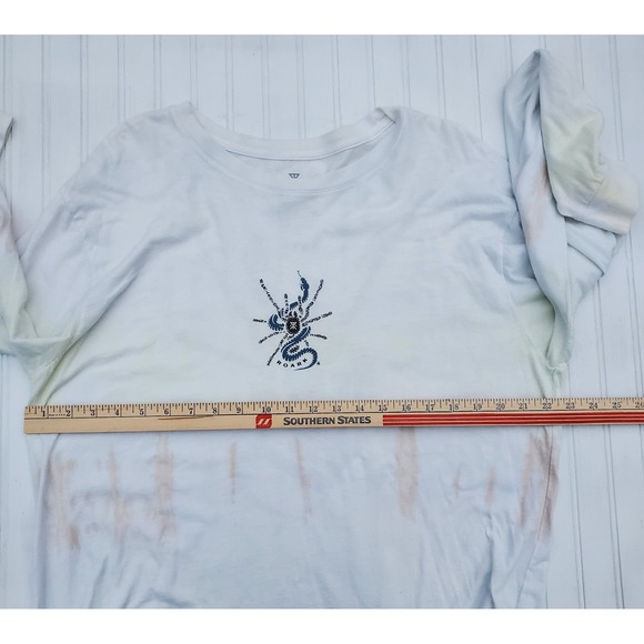 Roark Men T Shirt Adventure Long Sleeve Crew Light Tie Dye New Oversized XL - Picture 4 of 8